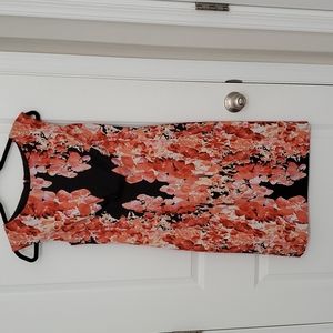 Adrianna papell floral dress
